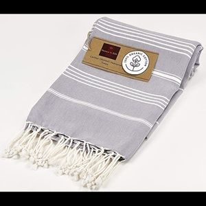 USED Organic Cotton Hamam Towel Grey | XL